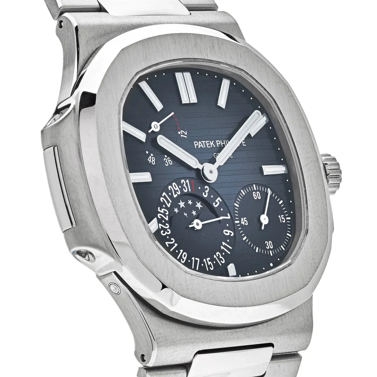 Nautilus 5712/1A-001 Moon Phase Steel Blue Dial (2021)