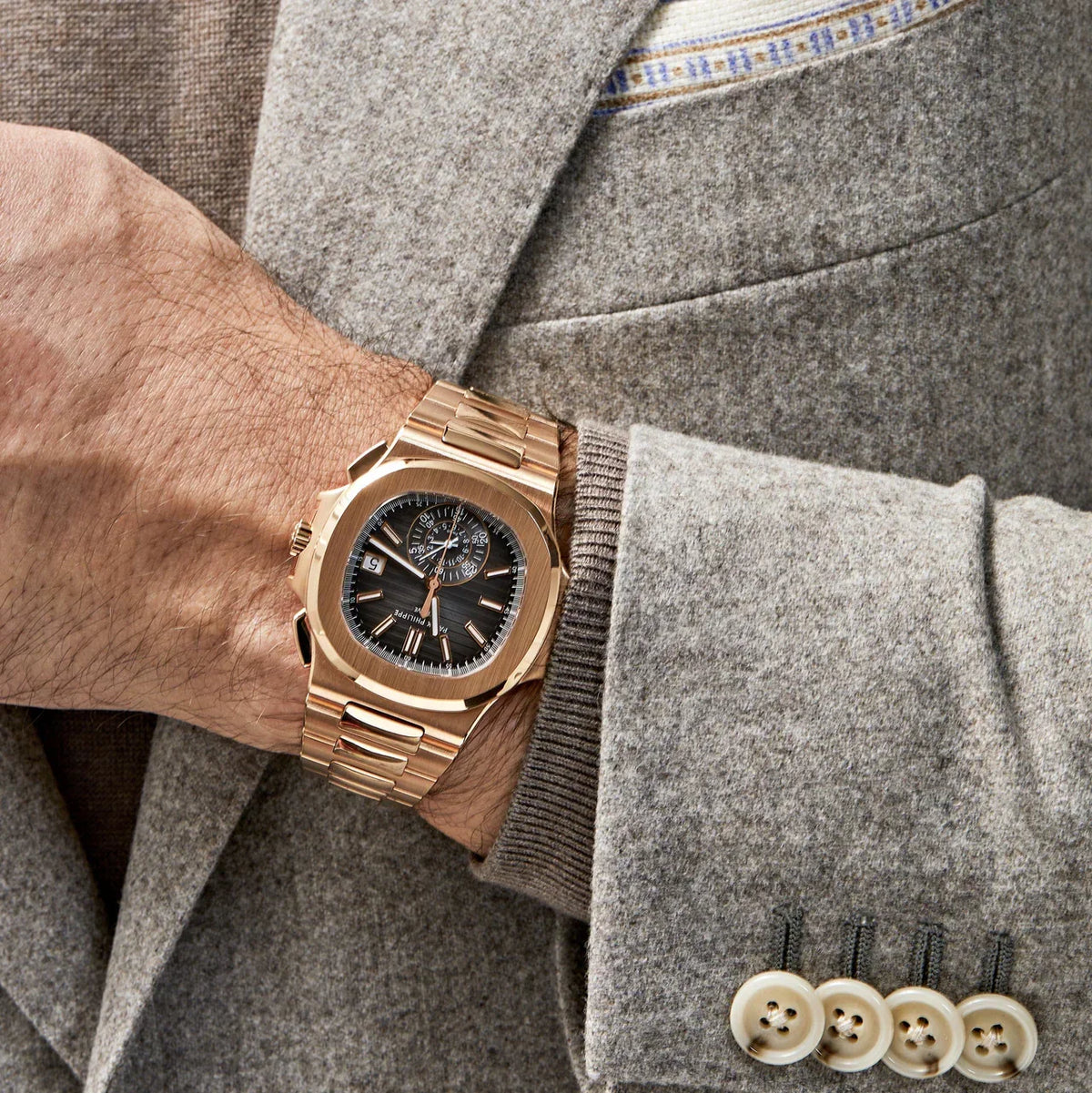 Nautilus 5980/1R-001 Chronograph Date Rose Gold (2021)