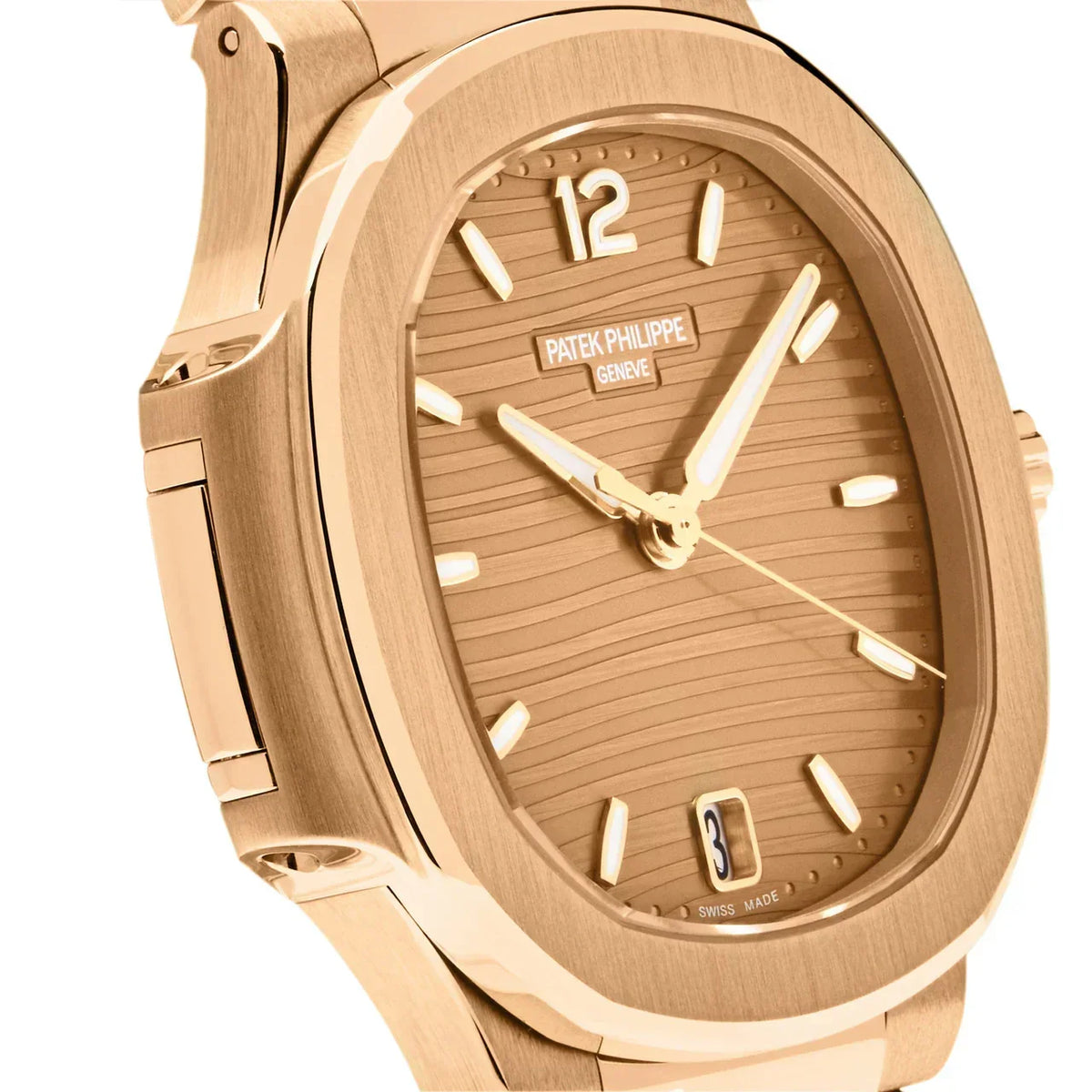 Nautilus 7118/1R-010 'Ladies' Rose Gold Golden Dial (2021)