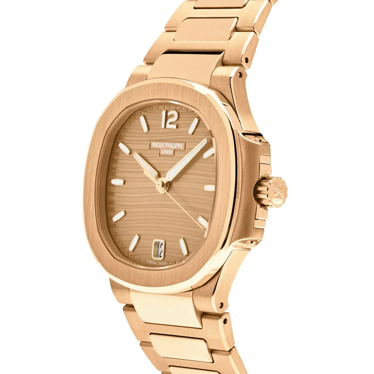 Nautilus 7118/1R-010 'Ladies' Rose Gold Golden Dial (2021)