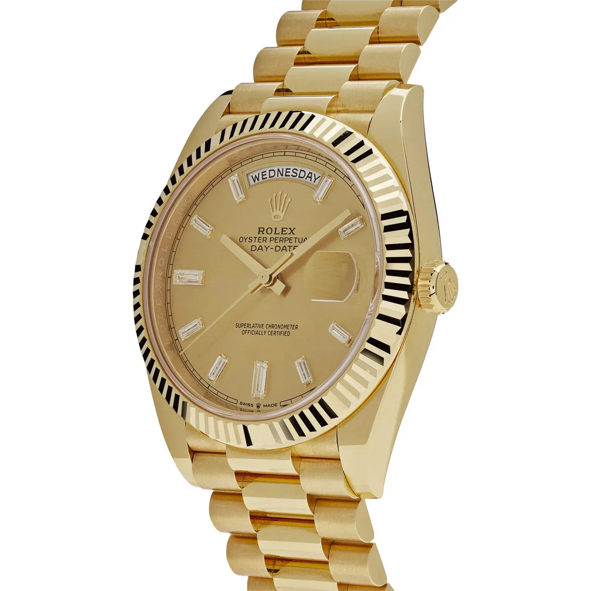 Day-Date 228238 Yellow Gold Champagne Diamond Dial (2022)