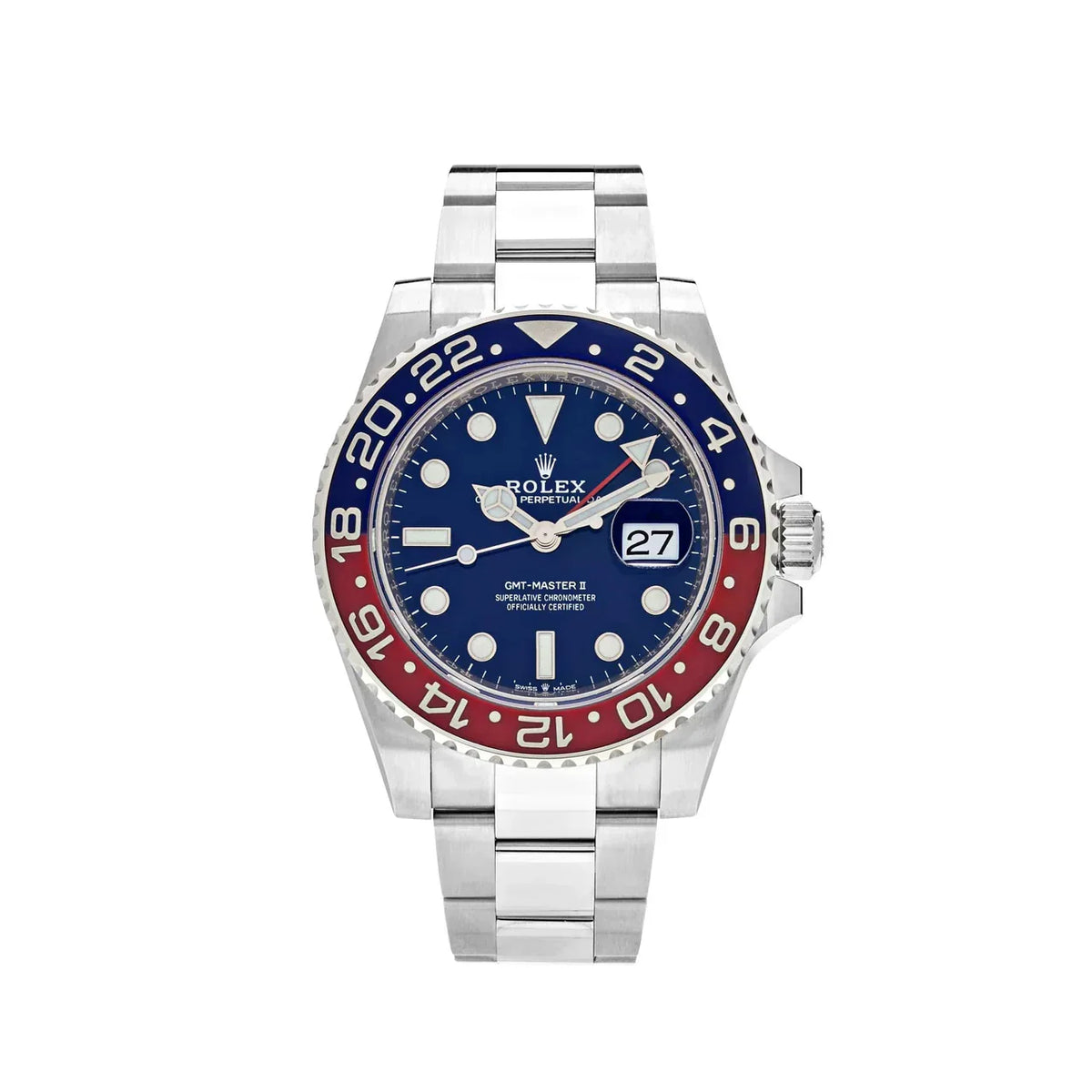 GMT-Master II 126719BLRO 'Pepsi' White Gold Blue Dial (2021)