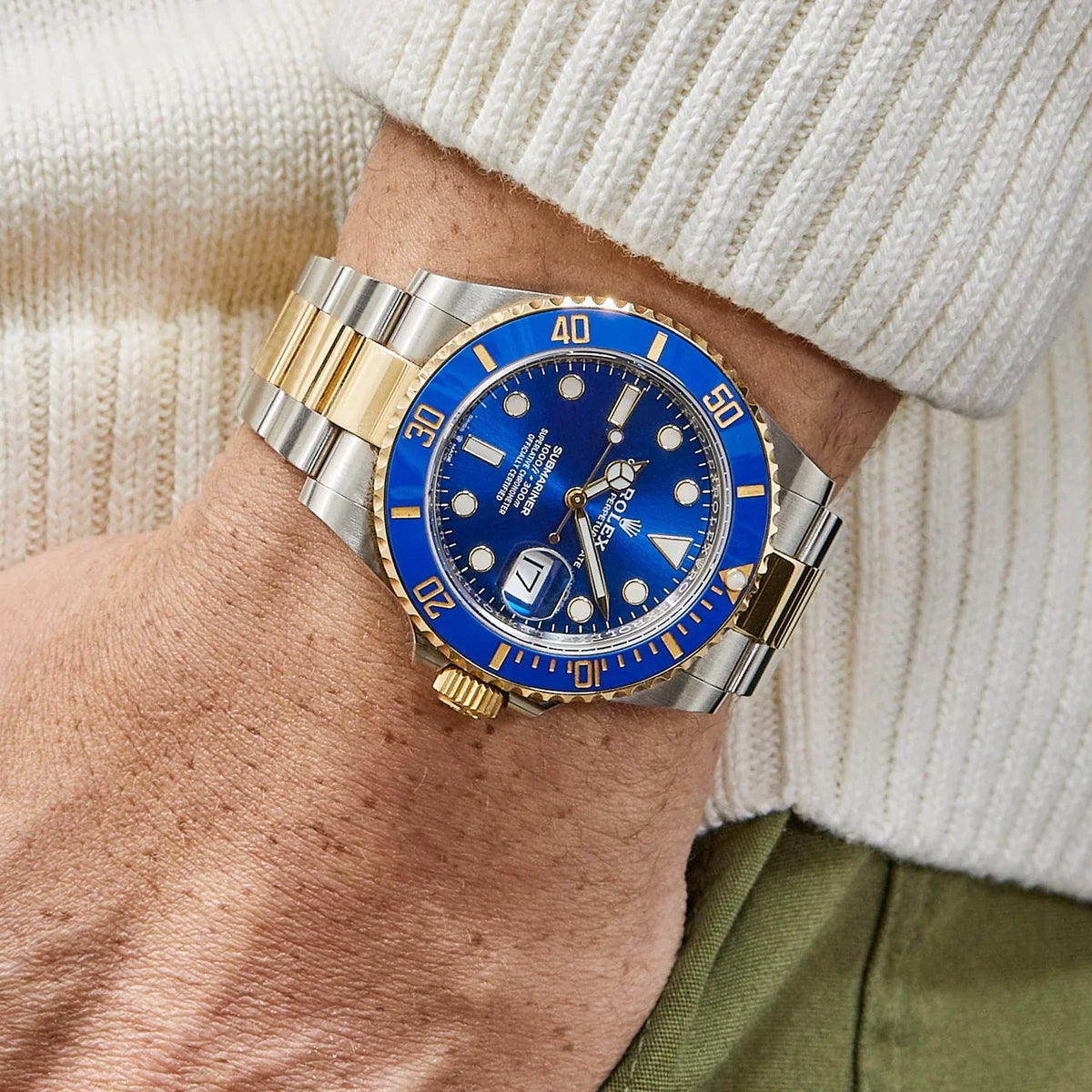 Submariner Date 126613LB Steel Yellow Gold Blue Dial (2023)