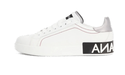 Calfskin nappa Portofino sneakers White