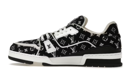 Black Monogram Textile