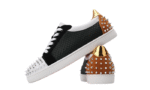Sneaker Louis Orlato Black With Golden Tail - Image 2