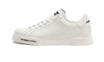 Calfskin nappa Portofino sneakers White