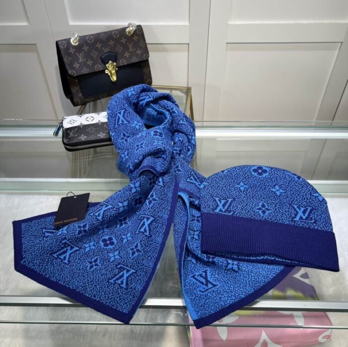 (BEANIE + SCARF) LOUIS V - Image 2