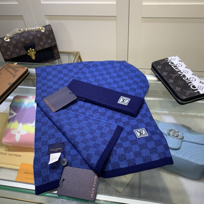 (BEANIE + SCARF) LOUIS V - Image 3