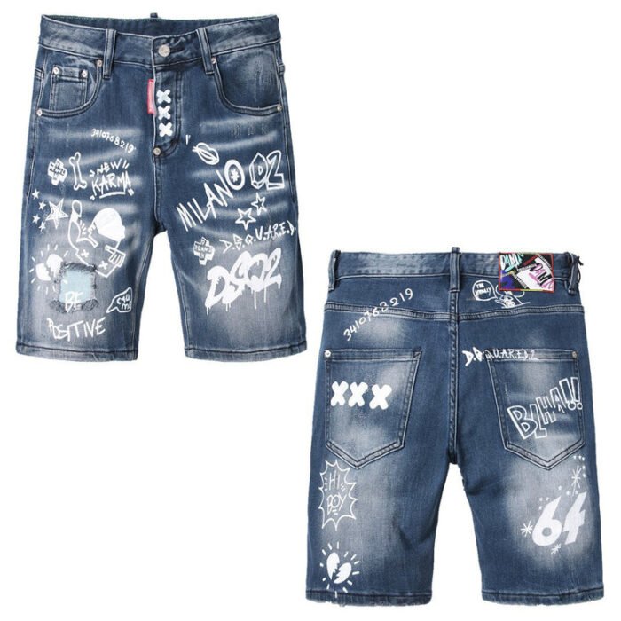 DSQ2 SHORTS JEANS - Image 1