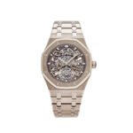 Audemars Piguet Royal Oak 26735SG.OO.1320SG.01 Selfwinding Flying Tourbillon Openworked Sand Gold (2024)
