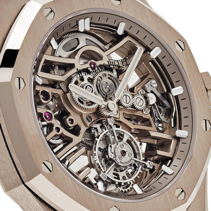 Audemars Piguet Royal Oak 26735SG.OO.1320SG.01 Selfwinding Flying Tourbillon Openworked Sand Gold (2024) - Image 7