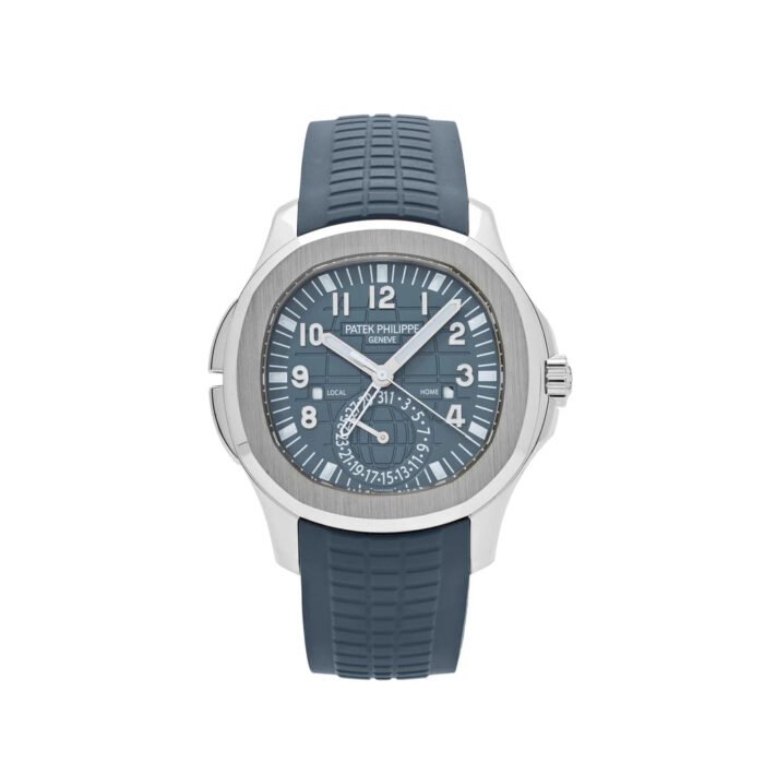 Patek Philippe Aquanaut 5164G-001 'Travel Time' White Gold Blue-Gray Dial (2024) - Image 1
