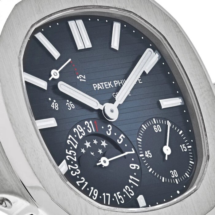 Patek Philippe Nautilus 5712/1A-001 Moon Phase Steel Blue Dial (2021) - Image 8