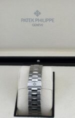 Patek Philippe Nautilus 5980/1A-001 Chronograph Steel Blue Dial - Image 5