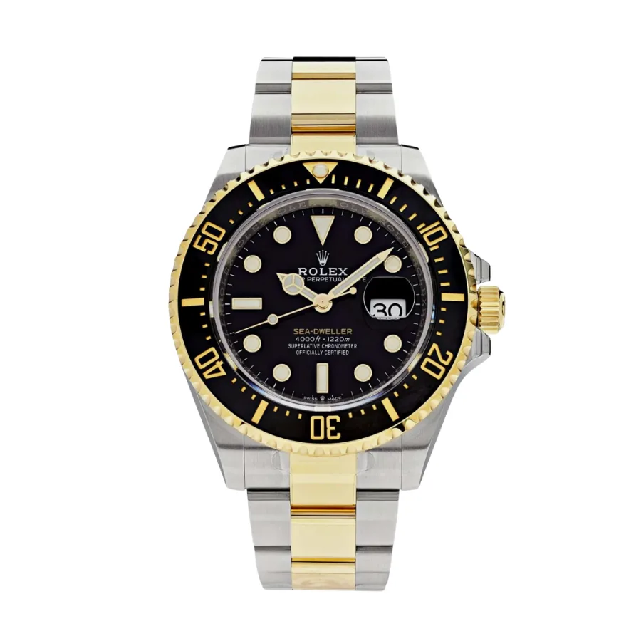 Sea-dweller gold black dial 43mm - Image 1