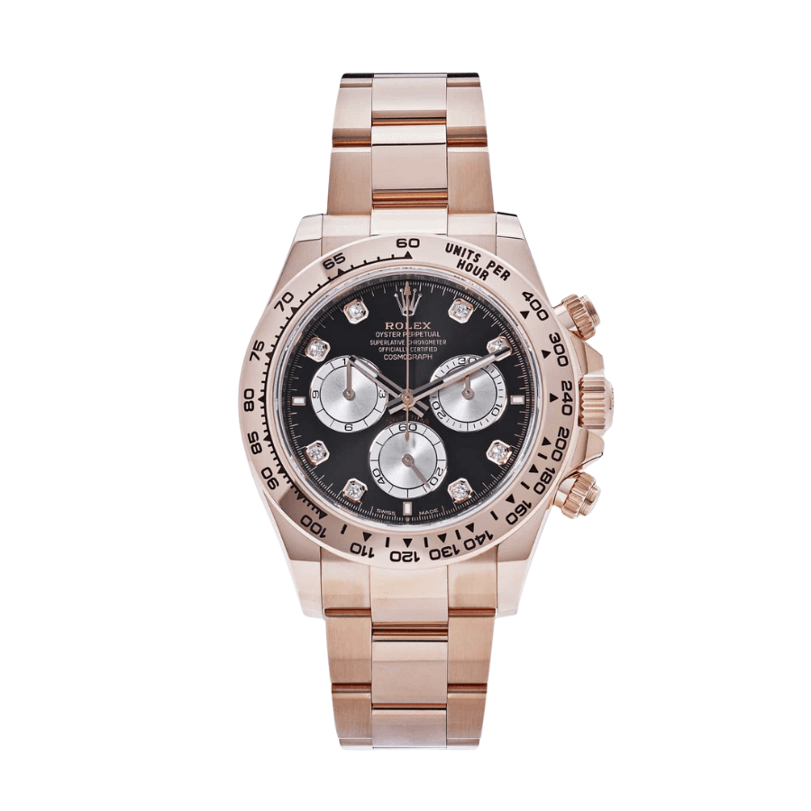 10-Rolexdaytonablackdiamonddial40mm.png Daytona black diamond dial 40mm - Image 1