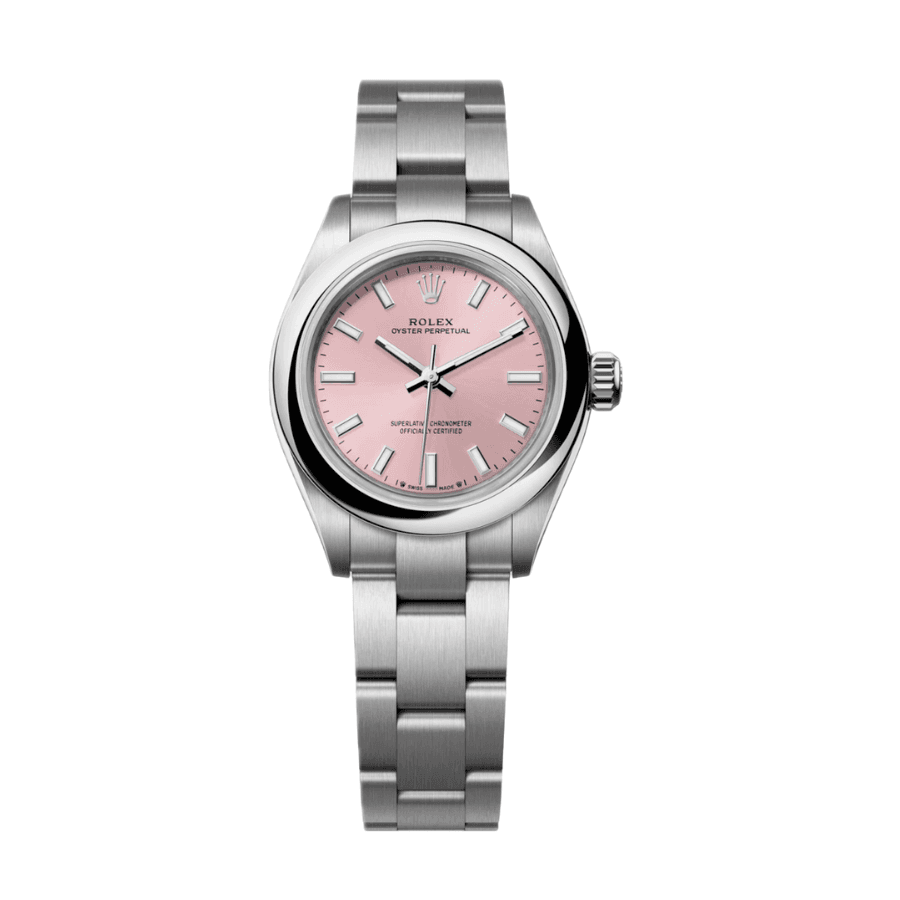 10-Rolexoysterperpetualpinkdial28mm.png Oyster perpetual pink dial 28mm - Image 1