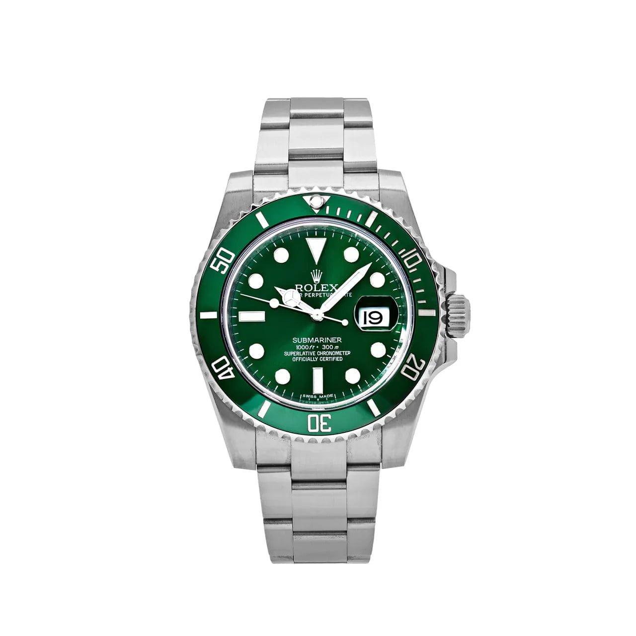 10-RolexsubmarinerwatchGreen_12d21225-5ec1-42f0-ace2-337057f180e9.jpg Submariner watch Green - Image 1