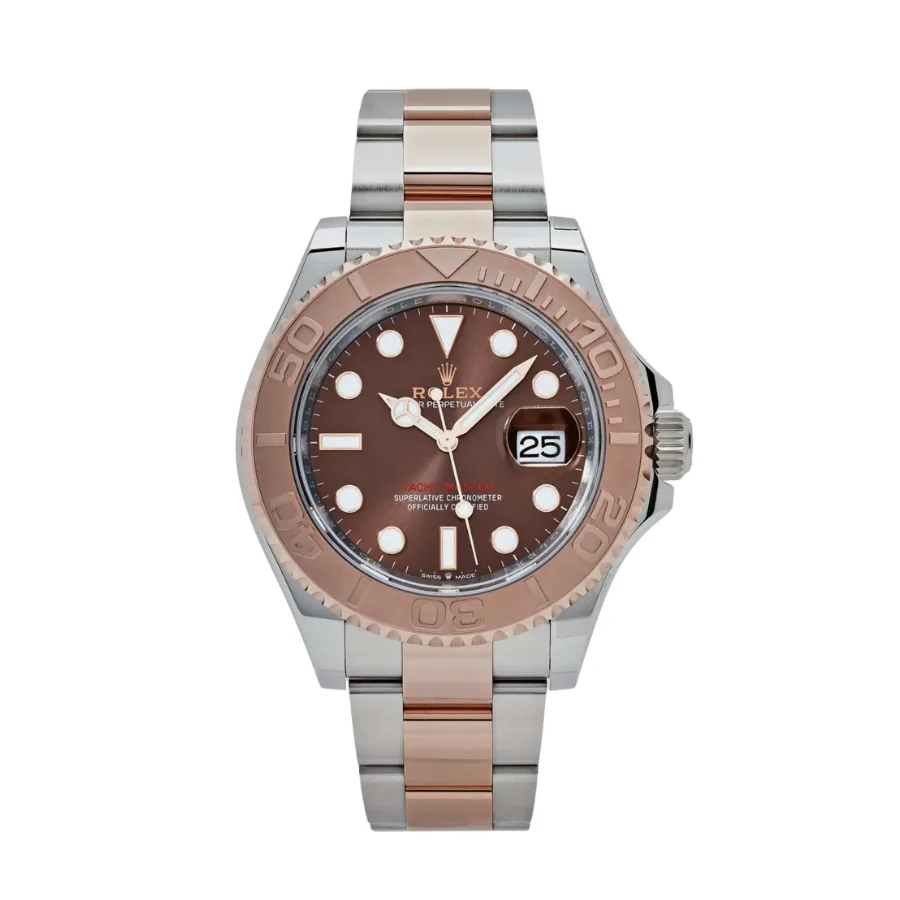 Yacht-rose gold brown dial 40mm - Image 1