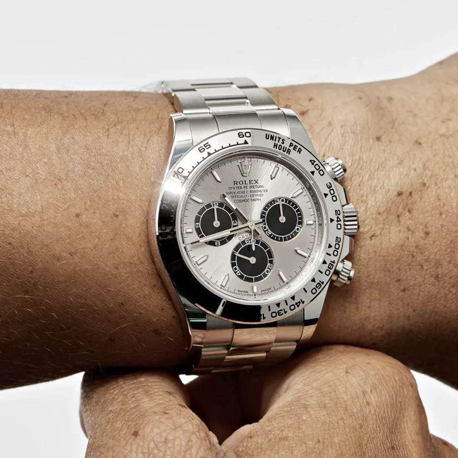 Daytona gold silver dial 40mm - Image 2