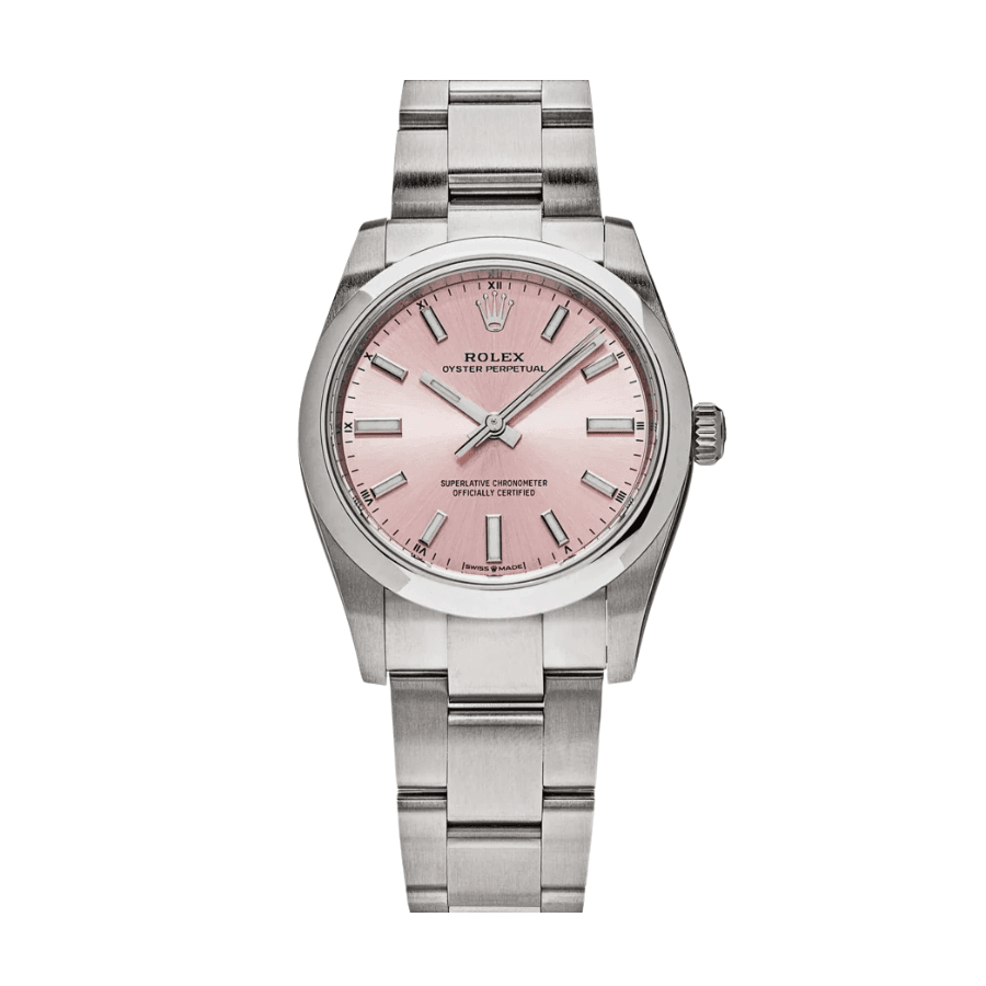 14-Rolexoysterperpetualpinkdial34mm.png Oyster perpetual pink dial 34mm - Image 1