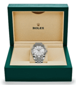 Date just steel white dial 41mm - Image 4