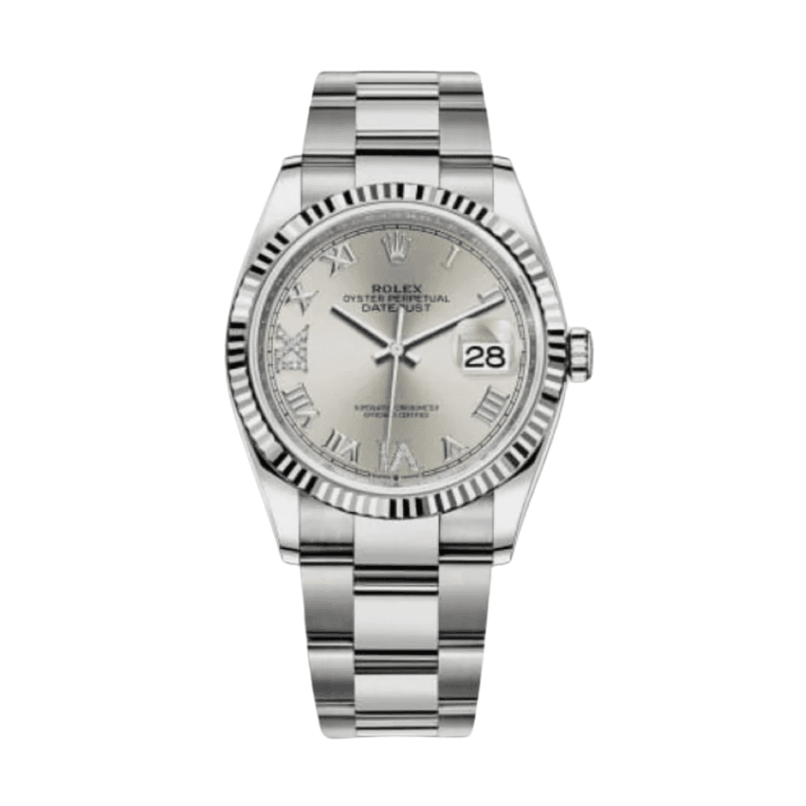 16-datejustwhitegoldsilverdial36mm.png Date just white gold silver dial 36mm - Image 1