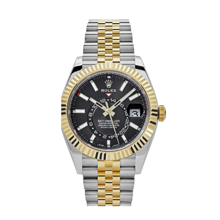 Sky-dweller gold jubilee black dial 42mm - Image 1