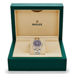 Date just ladies rose gold aubergine purple dial 31mm - Image 4