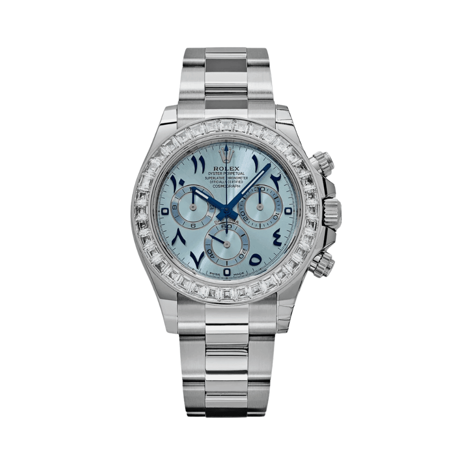 2-Rolexdaytonadiamondicebluearabicdial40mm_22a3180c-e1b6-4e04-8951-05d1d723b649.png Daytona diamond ice blue arabic dial 40mm - Image 1