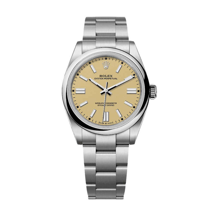 20-Rolexoysterperpetualbeigedial41mm.png Oyster perpetual beige dial 41mm - Image 1