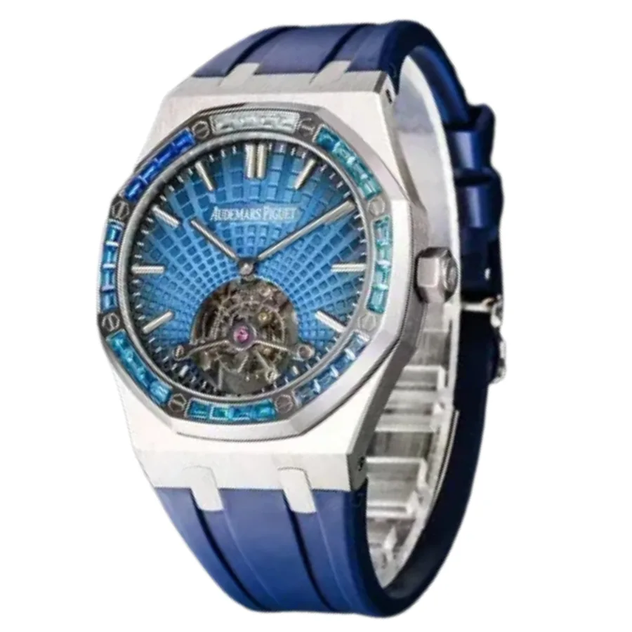 21-Audemarspiguetroyaloakbluedial.png Royal oak blue dial - Image 1