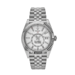 Sky-dweller white dial jubilee 42mm