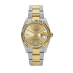 Date just yellow gold champagne dial 41mm