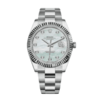 Date just diamond mother of pearl dial 41mm