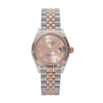 Date just ladies rose roman pink dial 31mm