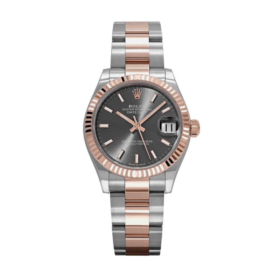 37-datejustladiesrosegoldslatedial31mm.png Date just ladies rose gold slate dial 31mm - Image 1