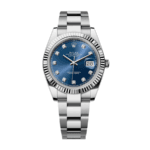 Date just blue diamond dial 41mm