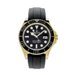 Yacht-master yellow gold black dial 42mm
