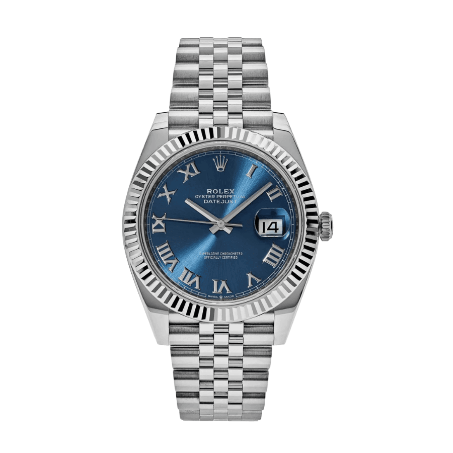 40-Rolexdatejuststeelbluediamonddial41mm_325b6e44-d66f-4ea9-af40-110243d56eae.png Date just steel blue diamond dial 41mm - Image 1