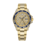 Gmt-master ii yellow gold dial 40mm