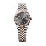 Date just ladies rose gold slate 31mm