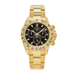 Daytona yellow gold black dial 40mm