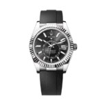 Sky-dweller black dial oysterflex 42mm