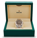 Date just rose gold chocolate diamond dial 41mm - Image 4