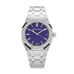 Royal oak white gold purple dial
