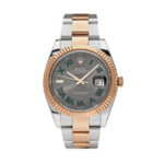 Date just wimbledon rose gold stainless 41mm