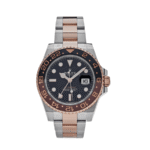 Gmt-master ii rose gold blue dial 40mm