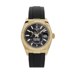 Sky-dweller gold bright black dial 42mm